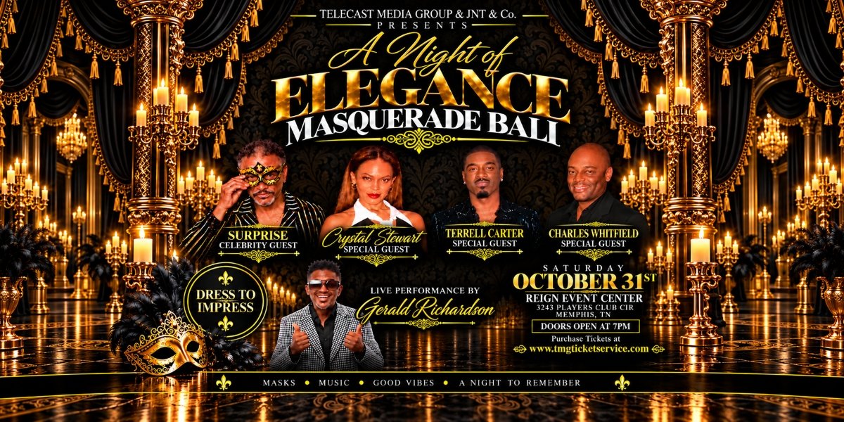 Memphis After Dark: “A Night of Elegance” Set to Transform Halloween Weekend Into a Celebrity Masquerade Experience