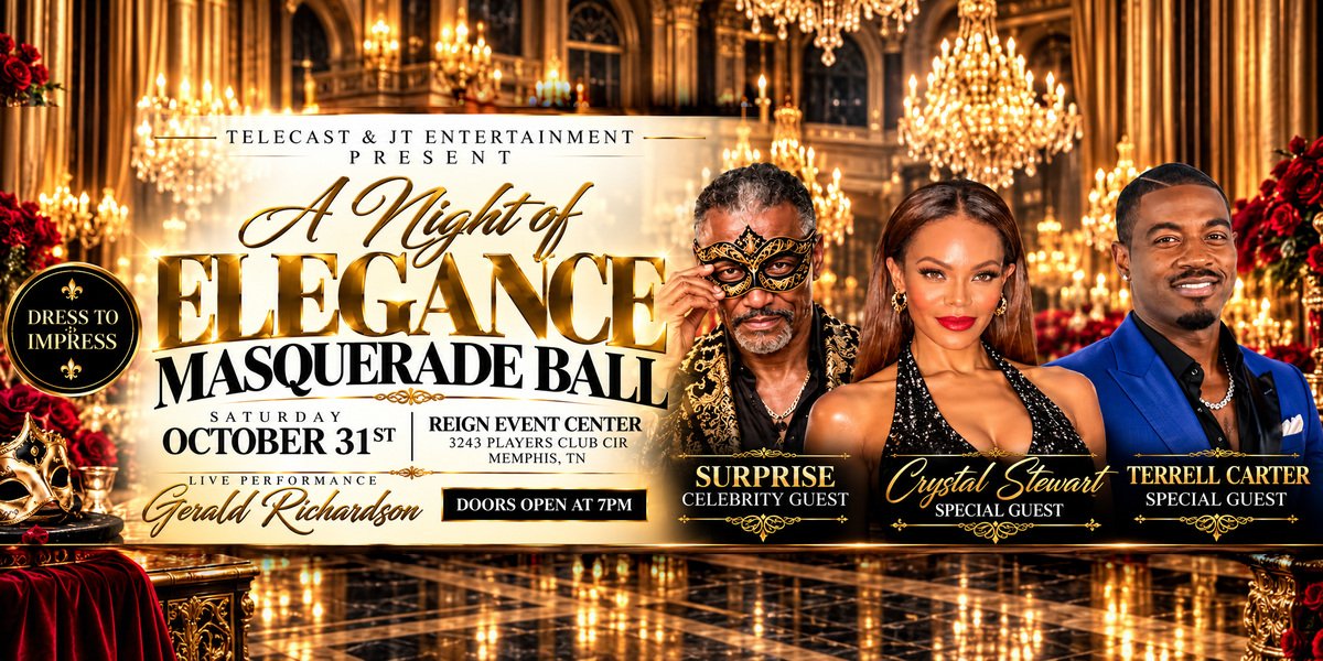 Memphis After Dark: “A Night of Elegance” Set to Transform Halloween Weekend Into a Celebrity Masquerade Experience