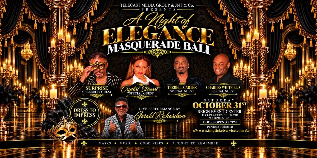 Memphis After Dark: “A Night of Elegance” Set to Transform Halloween Weekend Into a Celebrity Masquerade Experience